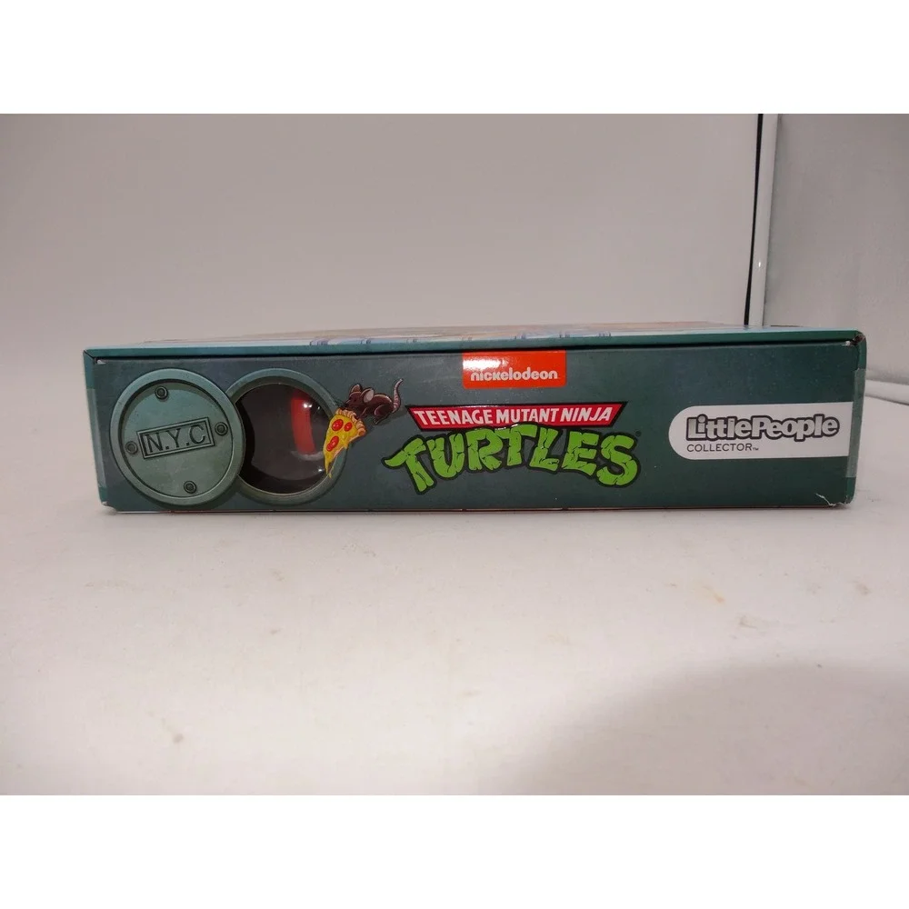 Fisher-Price Little People Collector TMNT‎ Ninja Turtles Allies Figure Set JDG40